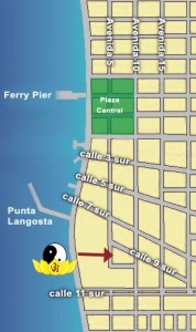 Cozumel Yoga Center Location